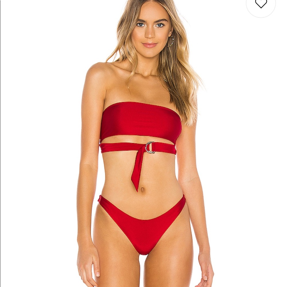 Bandeau bikini top